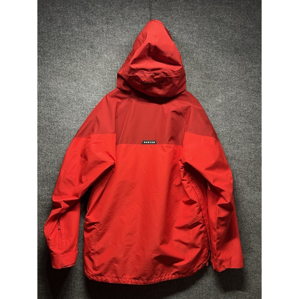 Burton GORETEX Pillowline Anorak Sun Dried Tomato Red Size XL Snowboard Ski Gear - Picture 9 of 10
